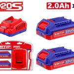 Emtop P20S Lithium-Ion battery and charger kit